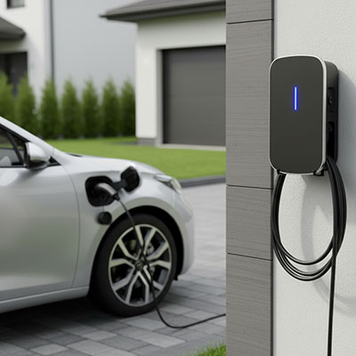 Installation de station de recharge pour véhicules à Armentières