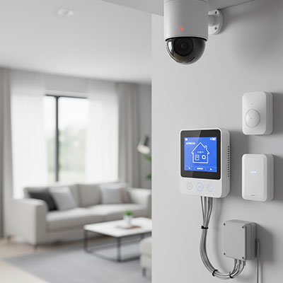 Sécurisation de maison avec alarme à Lambersart